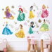 Набір наклейок «Принцеси Дісней» вінілових у дитячу кімнату дівчаток 30х90 смдля дитячої кімнати