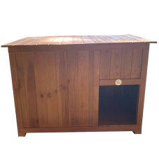 Дерев“яна будка “Мапуту“ для собаки середніх розмірів (100*75*75 см)