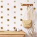 Вінілові наліпки «Ромашки» інтер“єрні декоративні в кімнату для дівчаток 30х60 см
