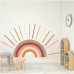 Вінілова наклейка «Захід сонця» інтер“єрна декоративна в кімнату на стіну 30х60 см
