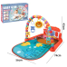 Розвивальний килимок для дітей з музичним піаніно, підвісними іграшками, шкалою росту, морської тематики
