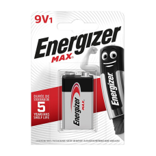 Батарейка Energizer MAX Alkaline 9v (Krona), лужна, 1 шт.