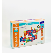 Магнітний конструктор лабіринт 72 деталі Limo Toy Розвиваюча іграшка