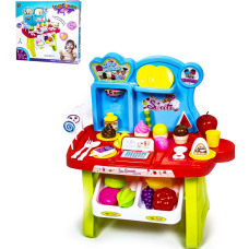 Великий дитячий прилавок солодощів. Ігровий набір солодощів. Подарунок для дівчаток.