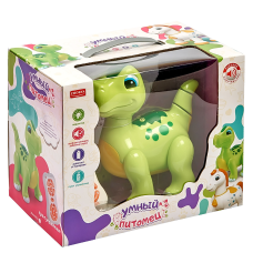 Відеоогляд! Інтерактивна іграшка динозавр. Динозавр танцює і грає в вікторину.