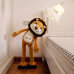 Торшер підлоговий лампа в дитячу кімнату.Світильник “Усміхнений лев” в спальню, цоколь Е27, потужність 40W