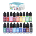 Рідкі барвники для виготовлення мила та свічок, 18 кольорів, набір рідких пігментів