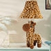 Світильник настільний лампа в дитячу кімнату “Жираф” в дитячу на стіл, цоколь Е27, потужність 40W, коричневий