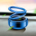 Дифузор ароматизатор для авто освіжувач повітря “Кільця левітації” на сонячній батареї в машину, синій