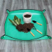 Портативний садовий килимок для пересадки | Водонепроникний складаний килимок для сукулентів, зелений