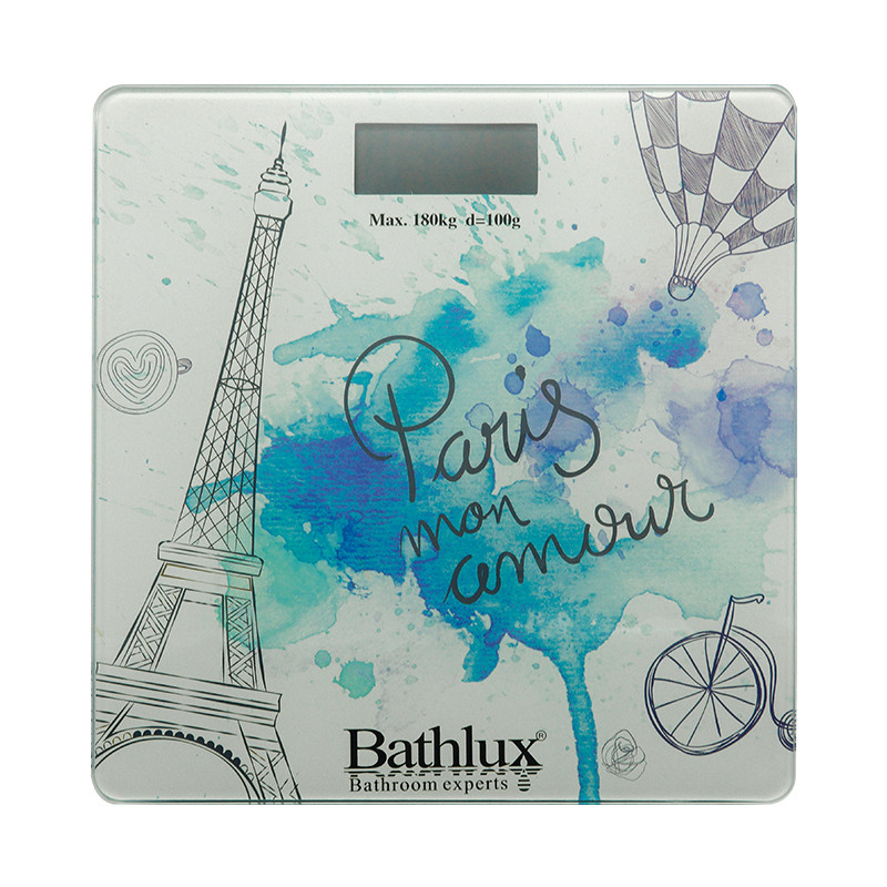 Ваги побутові Bathlux супероточені, до 180 кг з точністю до 100 г, стильний дизайн Tower