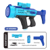 Мильні бульбашки для дітей, пістолет для мильних бульбашок з підсвічуванням, іграшковий генератор бульбашок, синій
