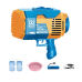 Пістолет для мильних бульбашок, генератор мильних бульбашок на акумуляторі, мильні бульбашки для дітей, синій
