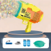 Пістолет для мильних бульбашок, генератор мильних бульбашок на акумуляторі, мильні бульбашки для дітей, жовтий