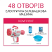 Генератор мильних бульбашок, пістолет з LED-підсвіткою на батарейках для мильних бульбашок для дітей, рожевий