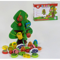 Дерев“яна шнурівка Дерево