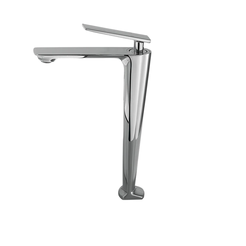 Змішувач дизайнерський для раковини кран у ванну одноважільний WanFan люкс якості хром