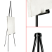 Професійний складний підлоговий Мольберт Profi Art з регулюванням, металевий мольберт Чорний