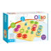 Гра настільна “Oliso“ дитяча розважальна гра, на логіку мислення для дітей від 2 до 4 гравців