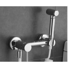 Гігієнічний душ для унітазу латунний WanFan змішувач для біде настінний зі шлангом Хромований