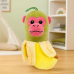 Шимпанзіні Бананіні Chimpanzini Bananini м“яка, плюшева іграшка з тік-ток, для дітей італійський тренд