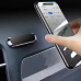 Тримач магнітний для телефону на липучці на панель в автомобіль, універсальний з силіконовою накладкою