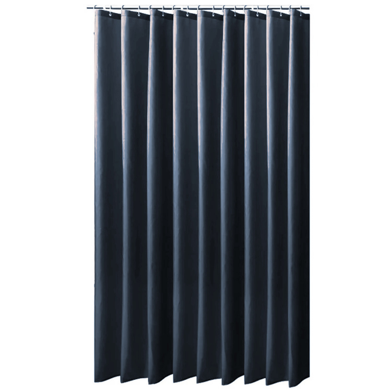 Шторка для ванной Bathlux 180 x 180 люкс качество, водонепроницаемая темно Голубой