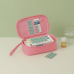 Сумка аптечка для медикаментів  для подорожей дорожня, таблетниця, компактна для ліків, рожева
