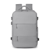 Рюкзак міський для подорожей дорожній з вологозахистом з портом для зарядки 40х20х25 см, сірий