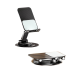 Підставка-тримач настільна для телефону або планшета, холдер для сматрфона, складна, з поворотом на 360 чорна