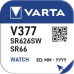 Батарейка Varta V377 Silver Oxide (SR626SW), 1.55V, 1шт