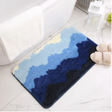 Килимок для ванної кімнати та душу Bathlux 40х60 антиковзкий, м“який, водопоглинаючий