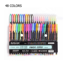 Набір кольорові гелеві ручки 48шт Neon Color