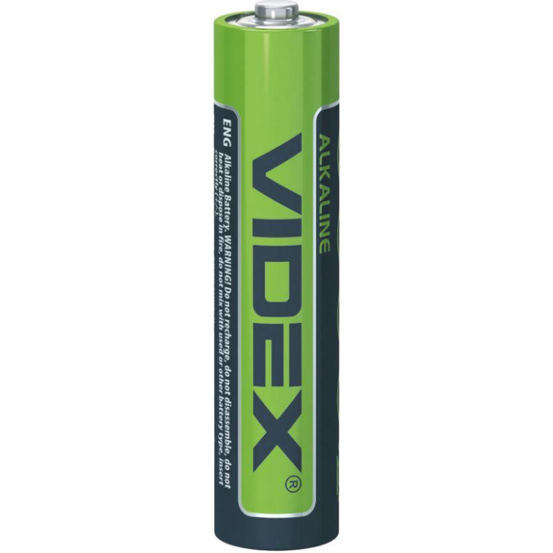 Батарейка VIDEX LR03 alkaline (ААА), лужна, 1 шт.