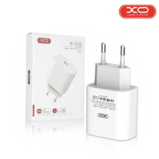 Зарядний пристрій XO L40 PD 1 з роз“ємом Type-C/18W адаптер для заряджання телефону Білий