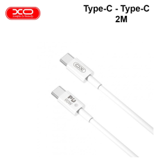 Кабель швидкого заряджання та синхронізації USB XO NB-Q190B Type-C - Type-C 2М Білий