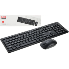 Бездротова клавіатура з мишкою XO KB-02 бездротовий комплект клавіатура та мишка, Чорний