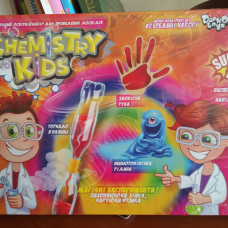 Безпечний навчальний набір для проведення дослідів ВЕСЕЛА РІДКІСТЬ “CHEMISTRY KIDS“ економ