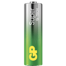 Батарейка GP Super LR6 alkaline (АА), лужна, 1 шт., ТІЛЬКИ ОРИГІНАЛ