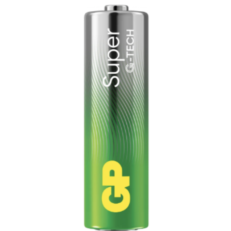 Батарейка GP Super LR6 alkaline (АА), лужна, 1 шт., ТІЛЬКИ ОРИГІНАЛ