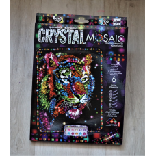 Набір для творчості Тигр “CRYSTAL MOSAIC“ “Мозайка з кристалів“