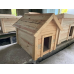 Дерев“яна будка для великих порід собак “Філадельфія“ (80*110*90 см) - без фарбування