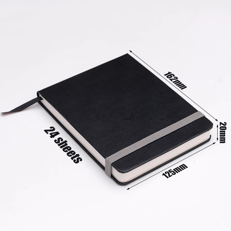 Блокнот для малювання з цупким папером на 24 аркуші щільністю 300 гр, відривні аркуші для малювання фарбами