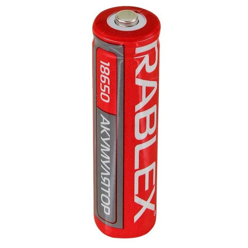 Акумулятор Rablex Li-ion 18650 (без захисту), 1000mAh, 3,7V