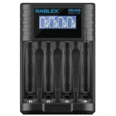 Зарядний пристрій RABLEX RB408 AA/AAA/14500/10340