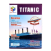 Величезні 3D пазли Тривимірний Титанік конструктор-головоломка Magic Puzzle 80.6 см x 10.2 см x 21.5 см
