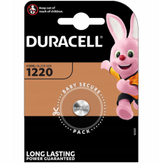 Батарейка Duracell CR1220 Lithium, 3.0 V, 1 шт., ТІЛЬКИ ОРИГИНАЛ