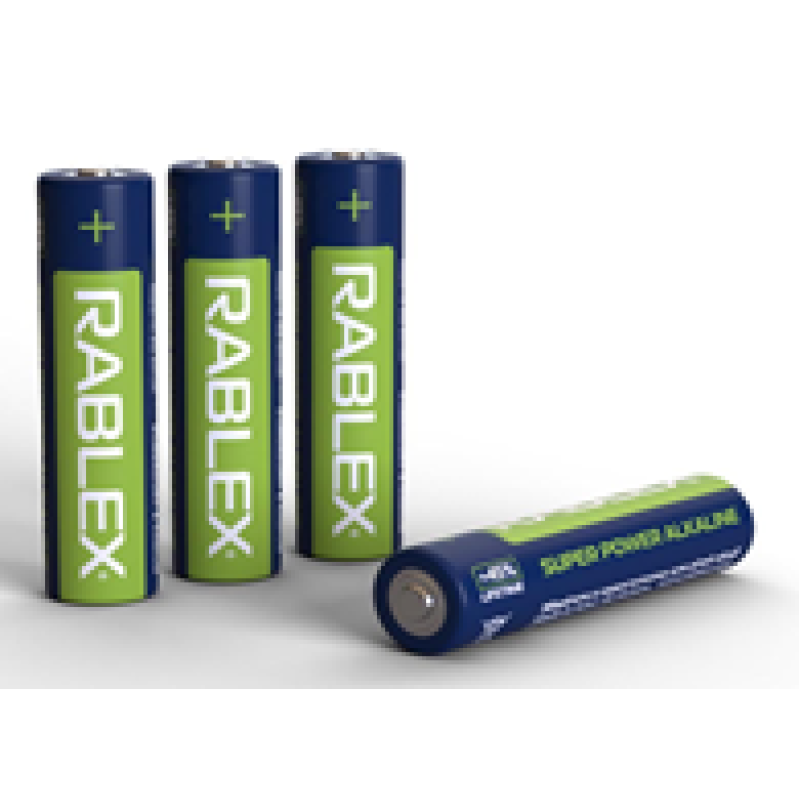 Батарейка RABLEX Super Power LR03 Alkaline (ААA), лужна, 1 шт., НОВИЙ ДИЗАЙН