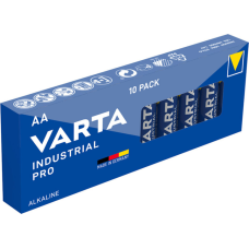 Батарейка Varta Industrial Pro Alkaline LR6 (АА), лужна, 10 шт., ТІЛЬКИ ОРИГИНАЛ