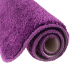 Килимок для ванни та душу Bathlux м“який тканинний прогумований, нековзкий Фіолетовий